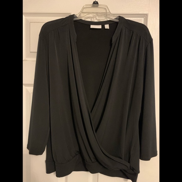 New York & Company black blouse. Size XL - Picture 1 of 3